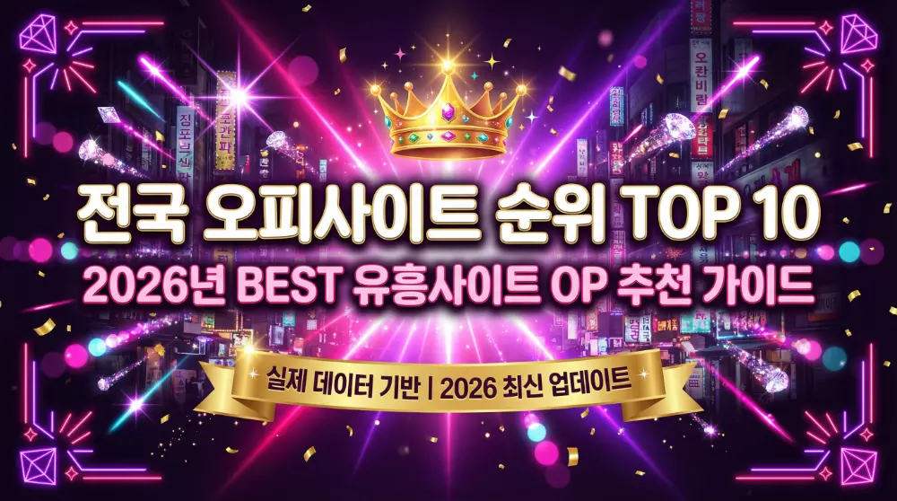 전국 오피사이트 순위 TOP 10 | 2026년 BEST 유흥사이트 OP 추천 가이드 2 2026년 전국 오피사이트 순위 TOP 10 유흥사이트 OP 추천 가이드