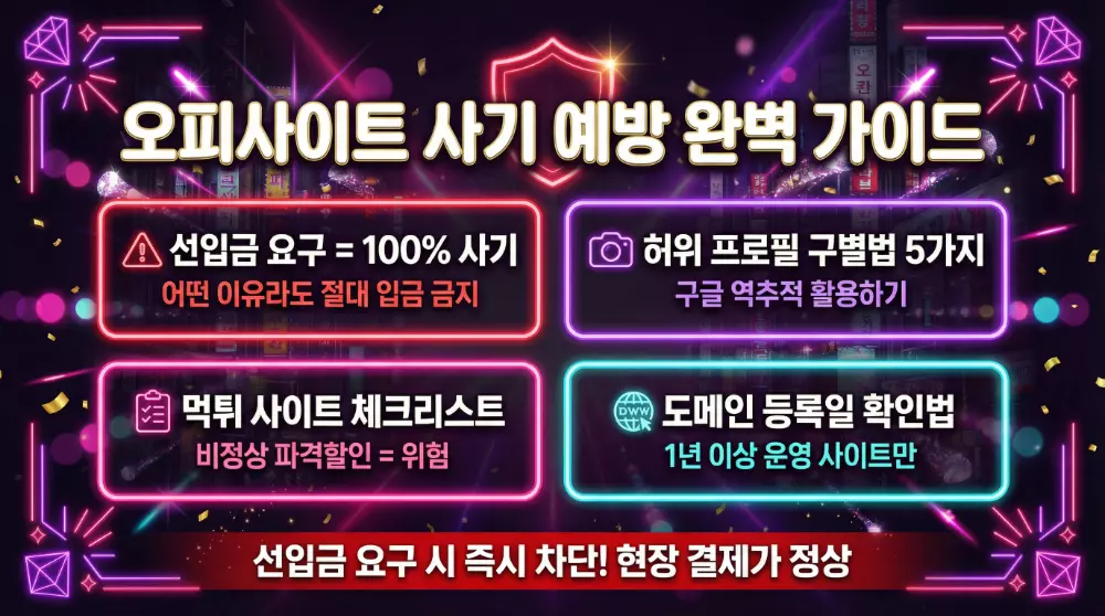 전국 오피사이트 순위 TOP 10 | 2026년 BEST 유흥사이트 OP 추천 가이드 9 OP사이트 먹튀 선입금 사기 예방 완벽 가이드 인포그래픽