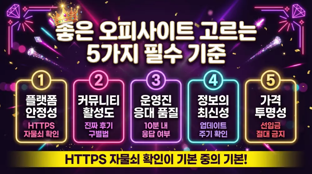 전국 오피사이트 순위 TOP 10 | 2026년 BEST 유흥사이트 OP 추천 가이드 7 오피사이트 선택 기준 5가지 필수 체크리스트 인포그래픽